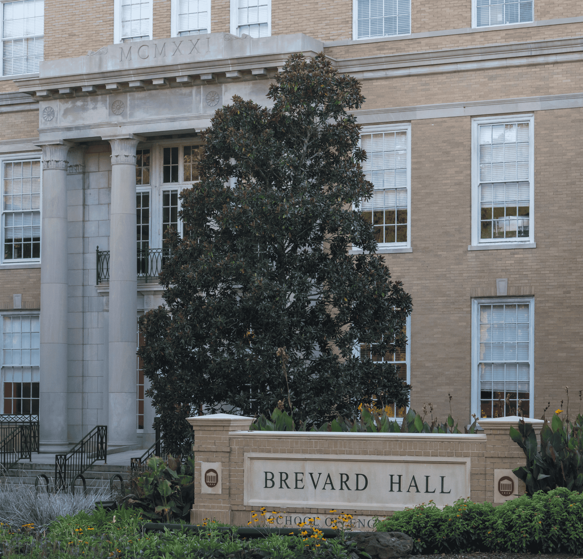 Brevard Hall building on campus