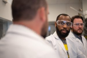 BME students in lab